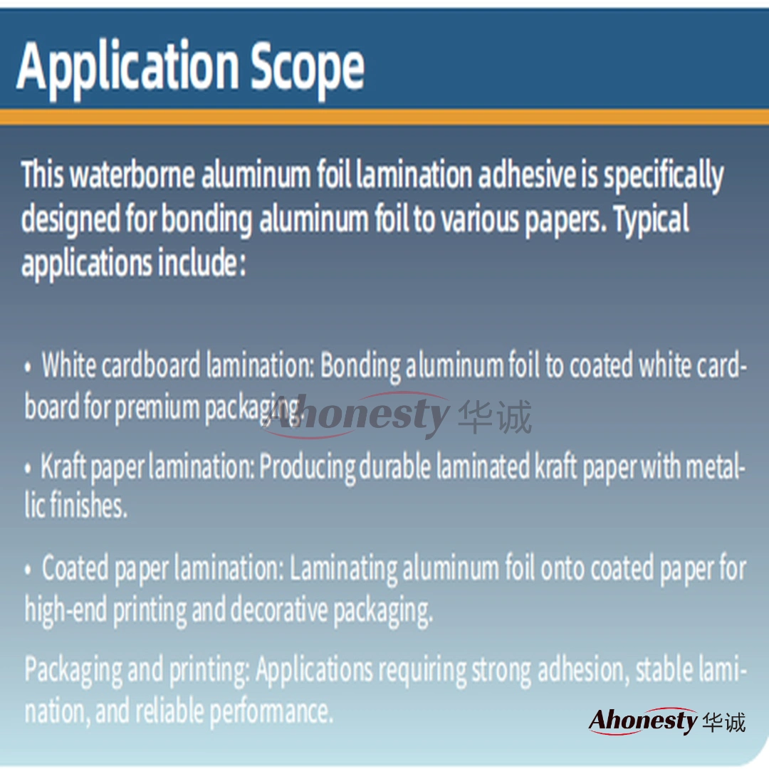 Waterborne Aluminum Foil Lamination Adhesive 25Y - Image 4