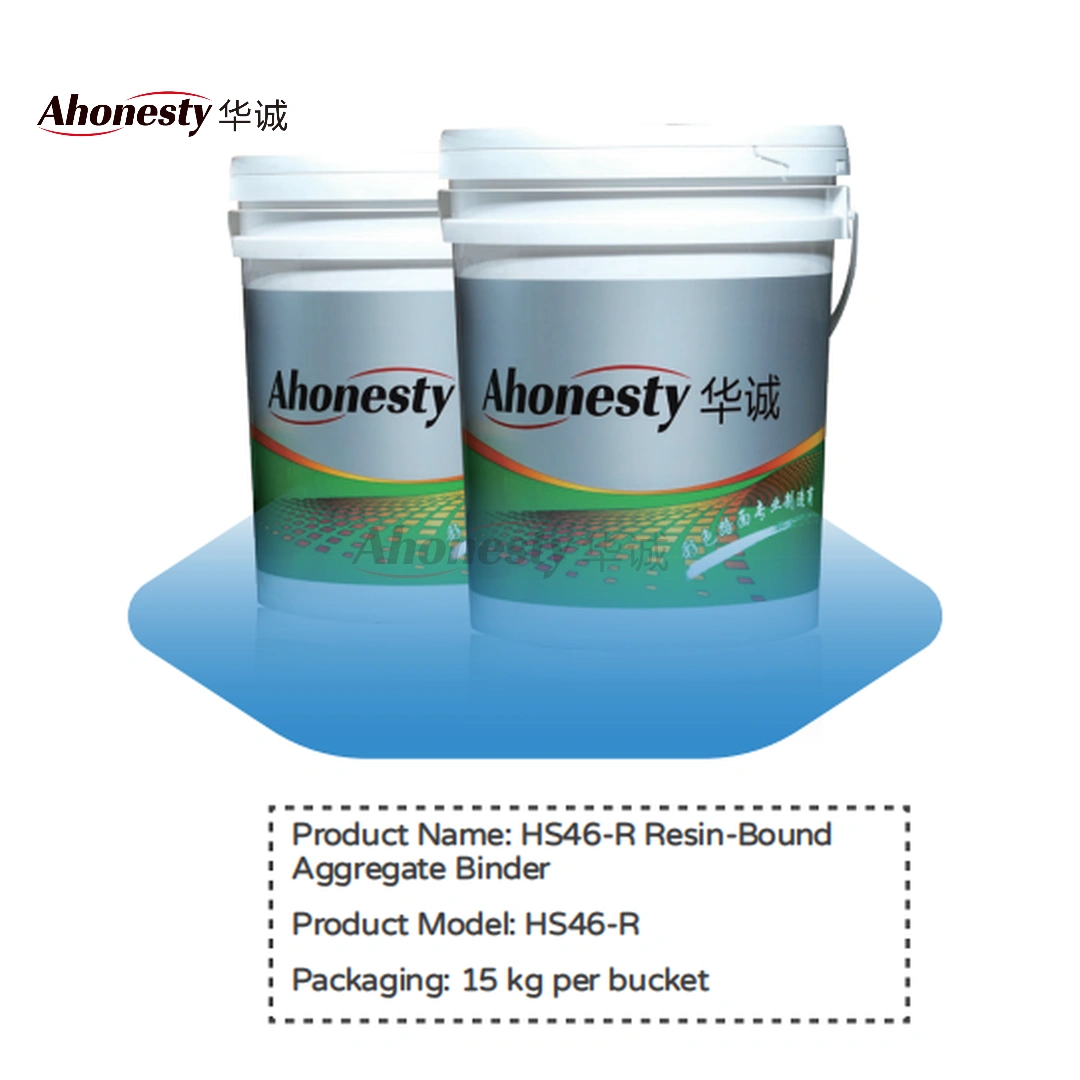 HS46-R Waterborne Binder for Resin-Bound Exposed Aggregate Coating