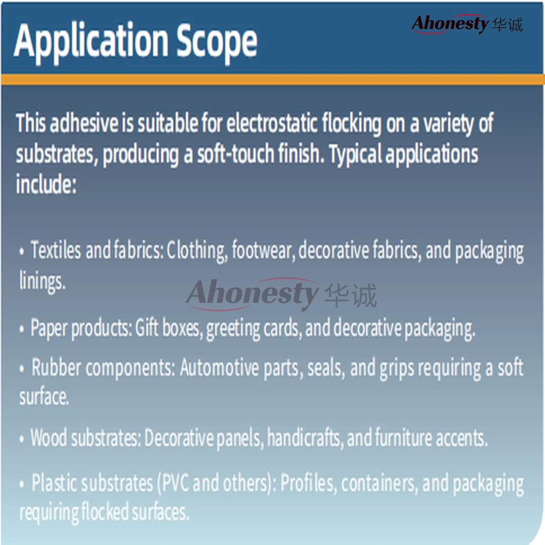 Waterborne Electrostatic Flocking Adhesive DA-24H - Image 4