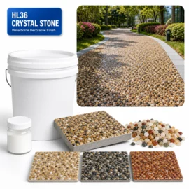 HL36 Waterborne Crystal Stone Finish