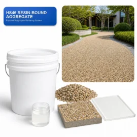 HS46 Waterborne Resin-Bound Exposed Aggregate Coating