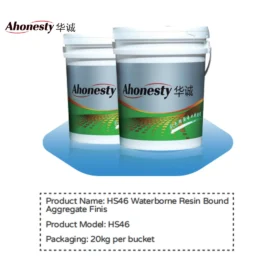 HS46 Waterborne Resin-Bound Exposed Aggregate Coating