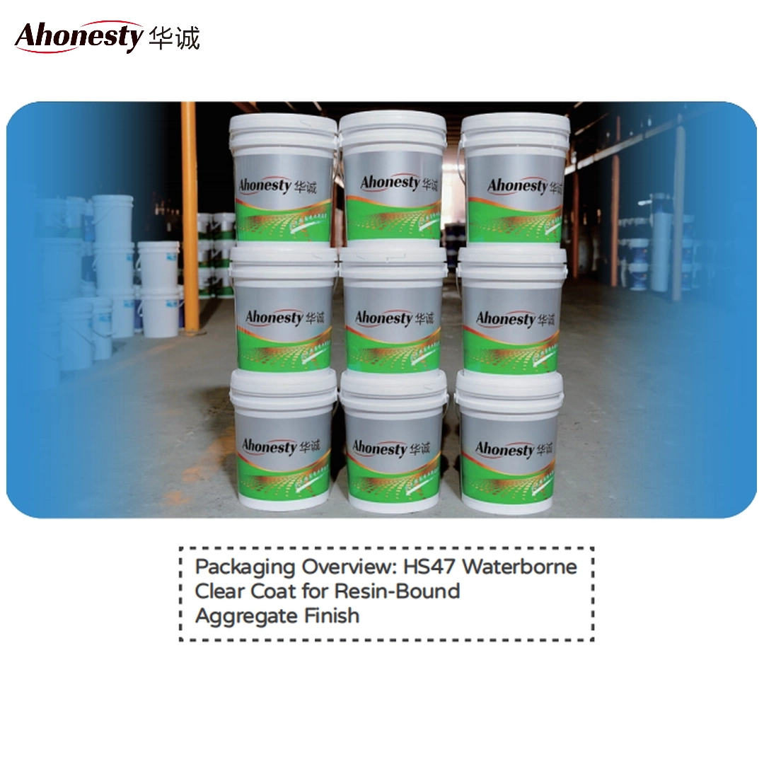 HS47 Waterborne Clear Coat for Resin-Bound Exposed Aggregate Coating - Image 2