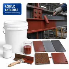 Waterborne Acrylic Anti-Rust Coatings