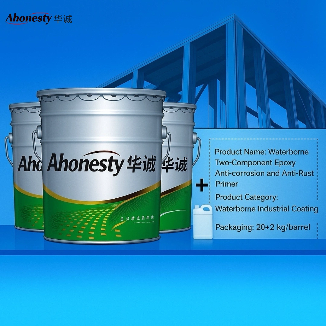Waterborne Two-component Epoxy Anti-corrosive and Anti-rust Primer