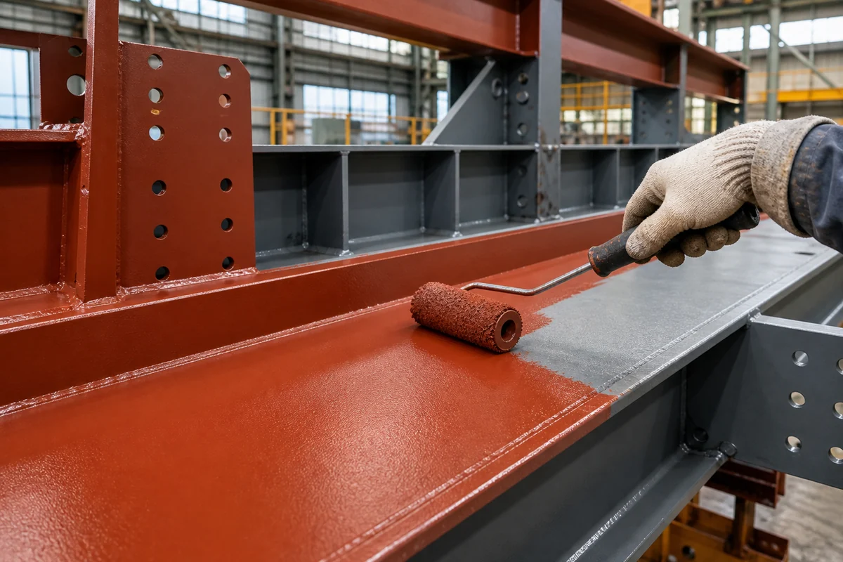 waterborne acrylic anti rust coating for steel structure