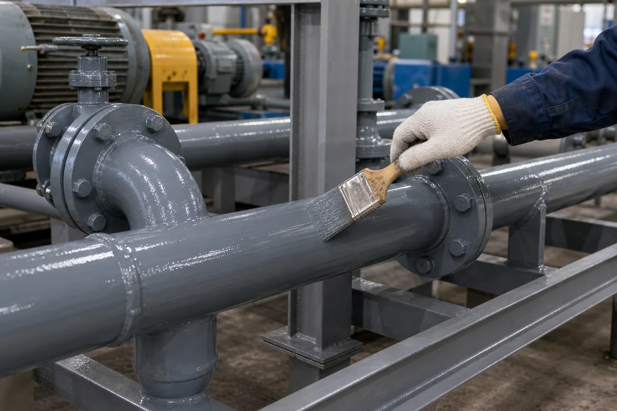 waterborne alkyd anti corrosive coating for metal equipment