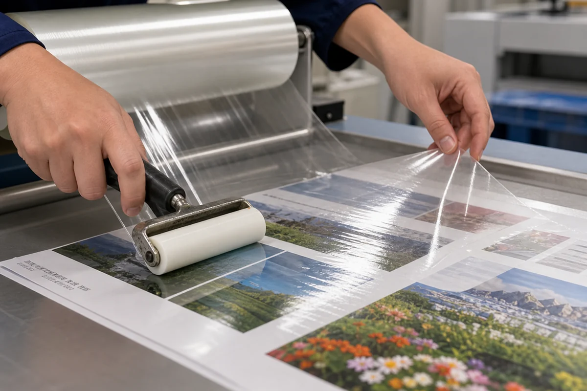 cold lamination adhesive for film to paper packaging