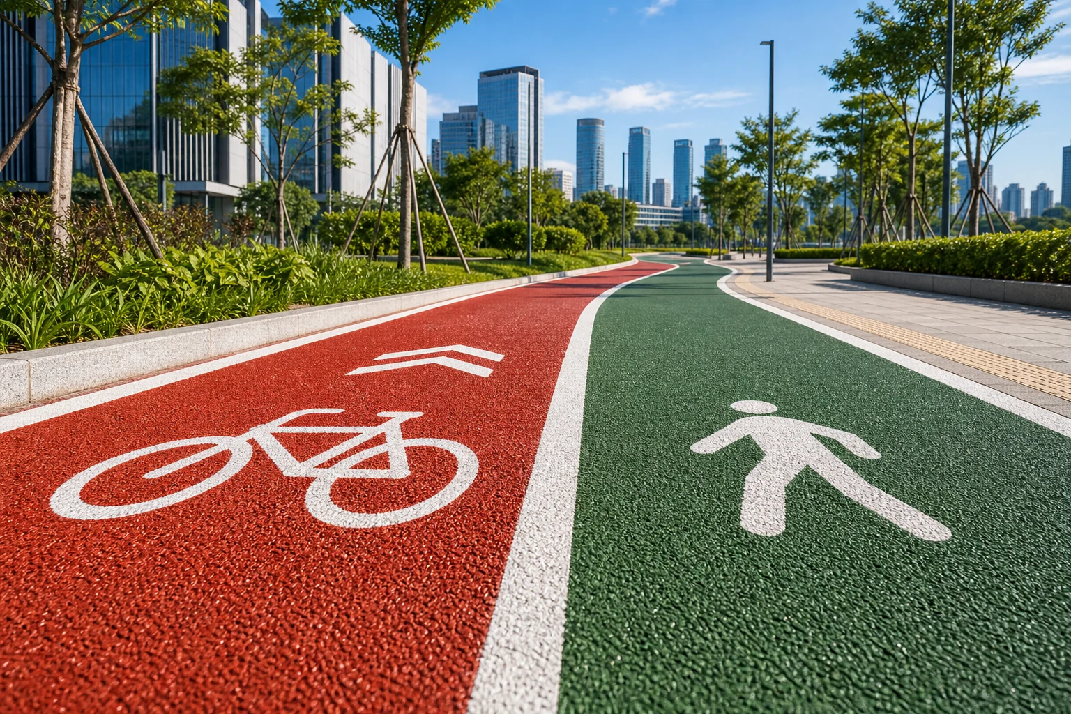 Colored Pavement and Anti-Slip Systems