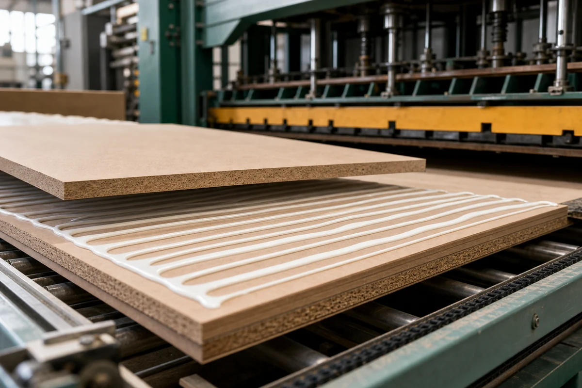 waterborne panel adhesive for wood board lamination